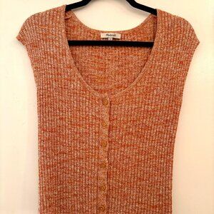 Madewell Button Knit Top